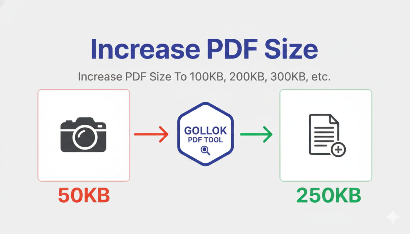 Increase PDF Size